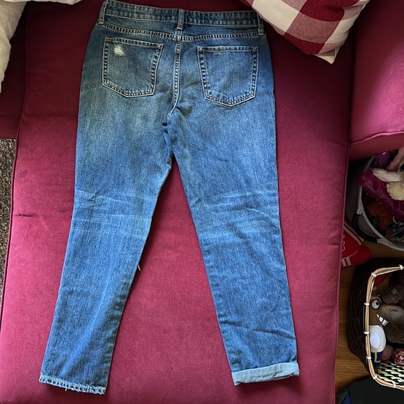 NWOT Gap size 0/25R sexy boyfriend fit jeans. - Picture 2 of 3